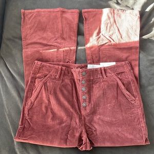 American Eagle corduroy flared pants